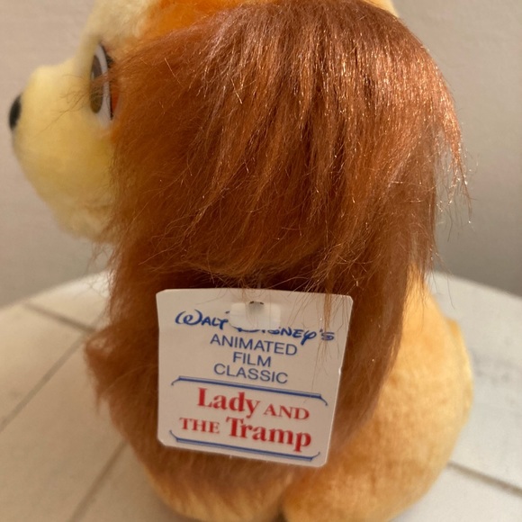 80’s Walt Disney’s Animated Film Classic Lady and The Tramp plush - Picture 2 of 6